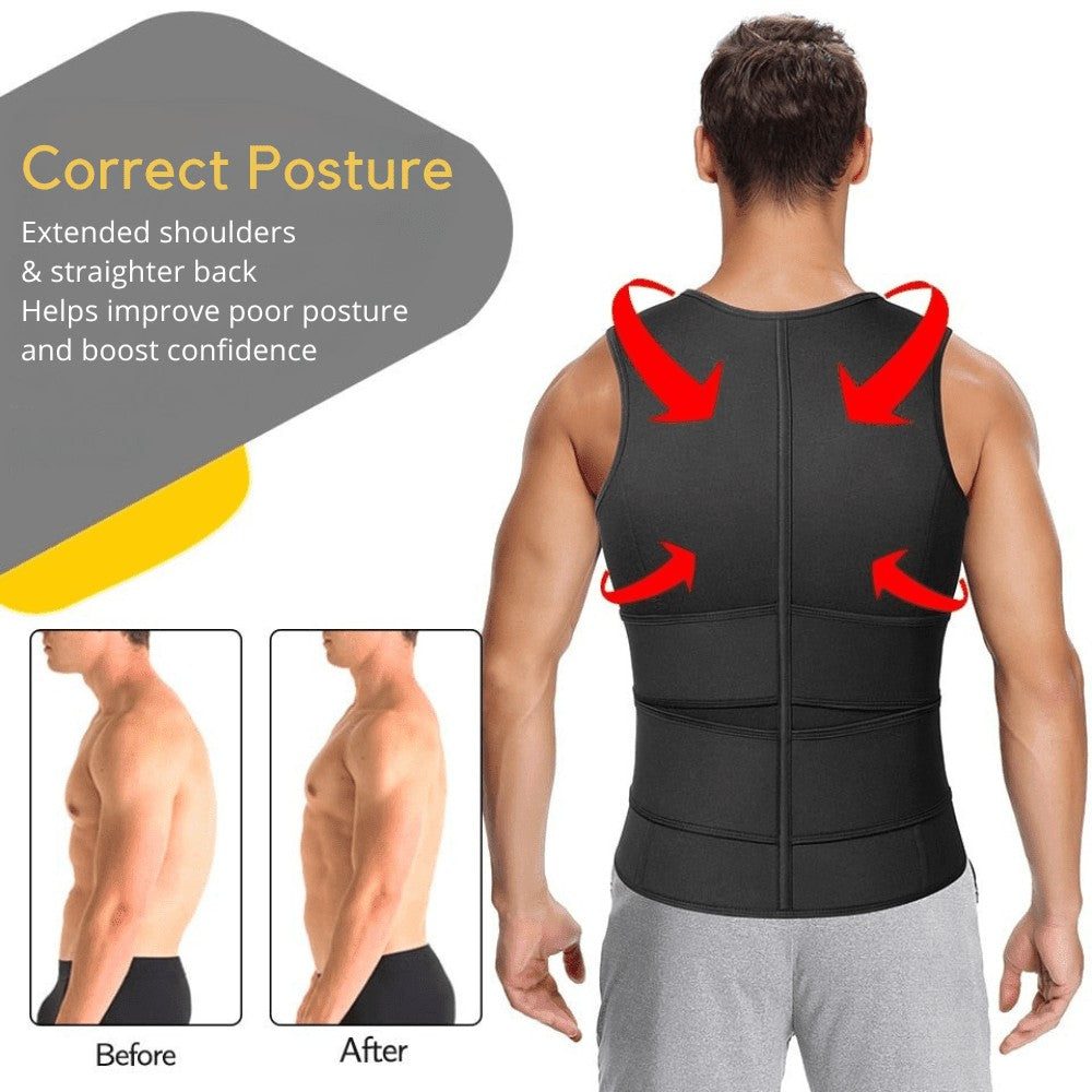 Men's Compression Vest – Lightweight Breathable Training