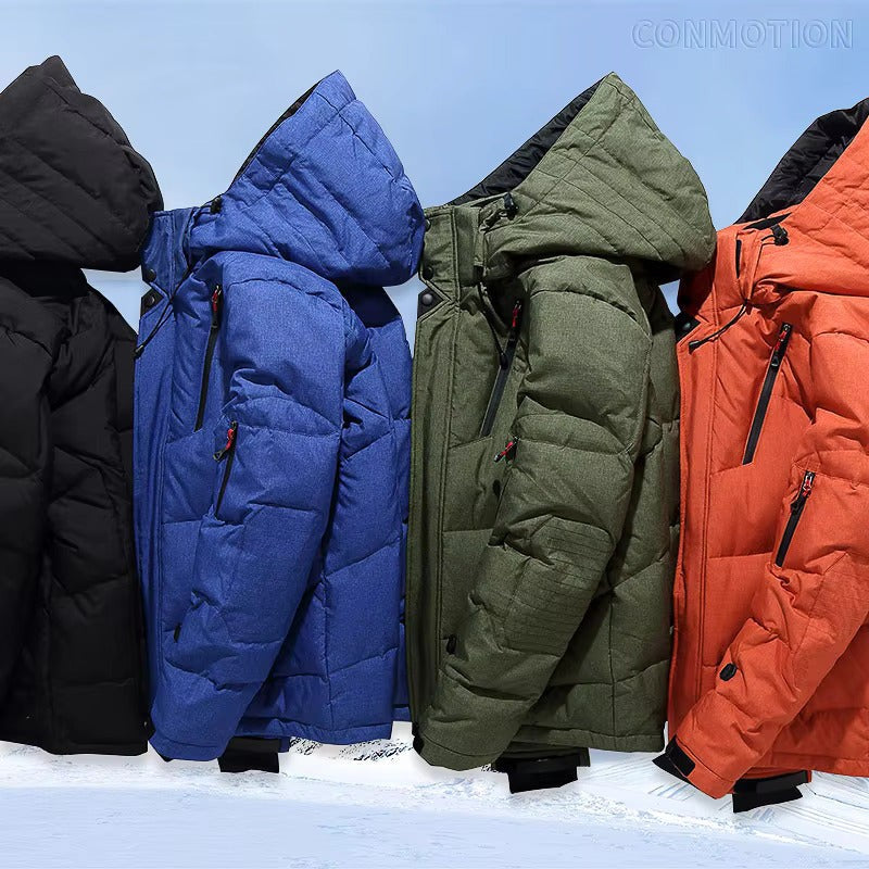 Men's Down Jacket – Waterproof Windproof Insulated Winter Coat