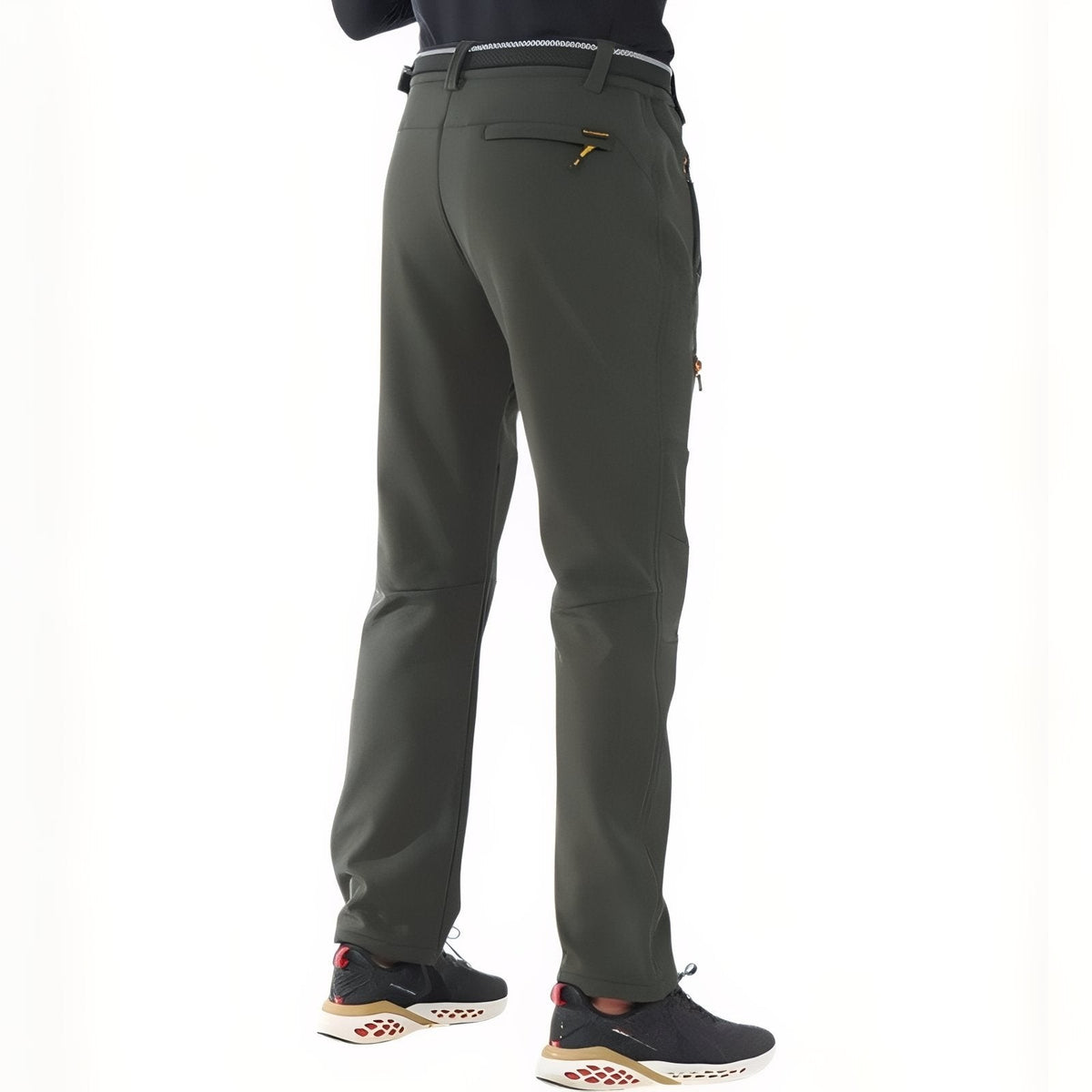 Men's Fleece-Lined Hiking Pants – Waterproof Thermal Trail Pants