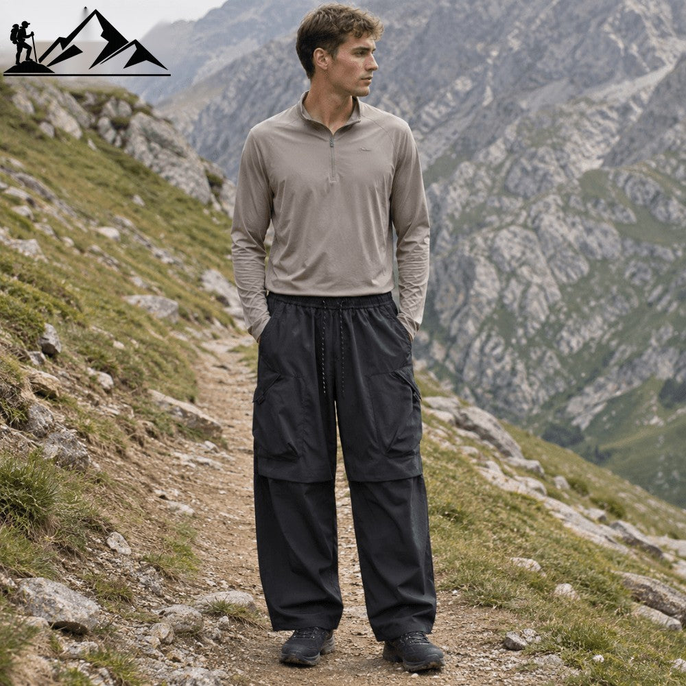 Men's Hiking Pants – Windproof Water-Resistant Trail