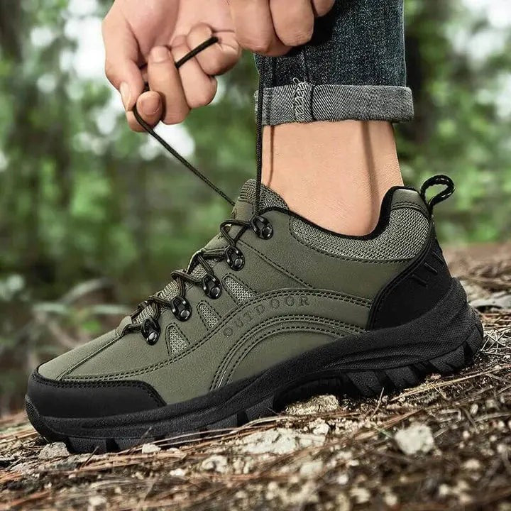 Men's Hiking Shoes – Waterproof Wide Toe Box Trail Shoes
