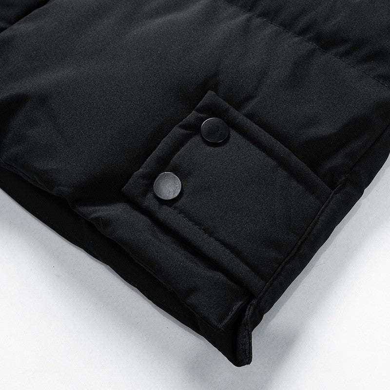 Men's Hooded Puffer Jacket – Insulated Winter Coat