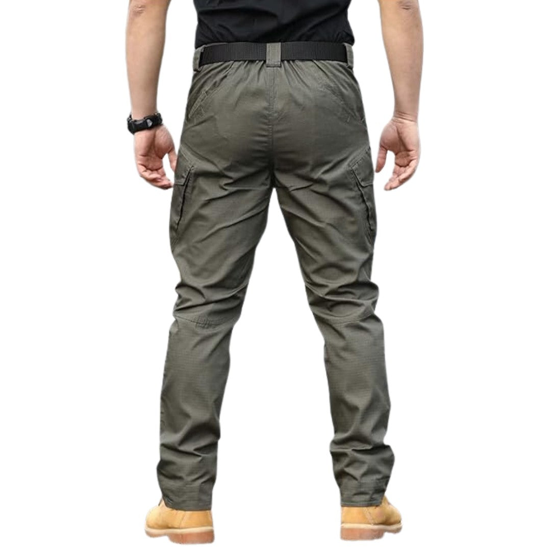 Men's Tactical Cargo Pants – Water-Resistant Ripstop Work Pants