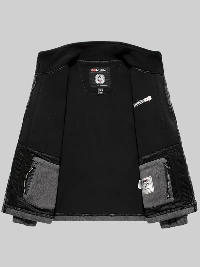Men's Thermal Fleece Jacket – Warm Insulated Outdoor Jacket