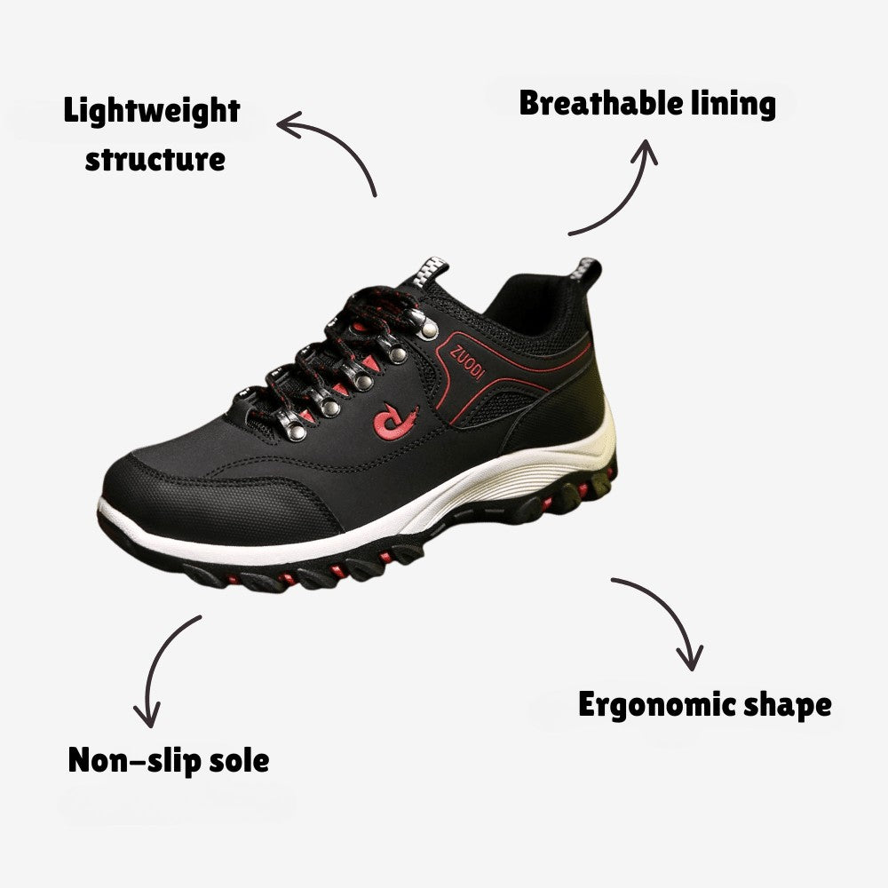 Men's Walking Shoes – Lightweight Cushioned Sneakers