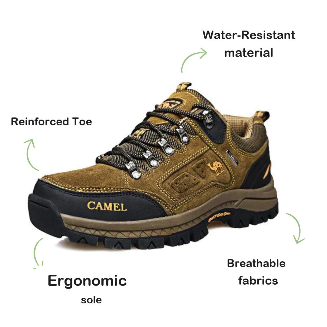 Men's Waterproof Hiking Shoes – Rugged Trail Shoes with Arch Support