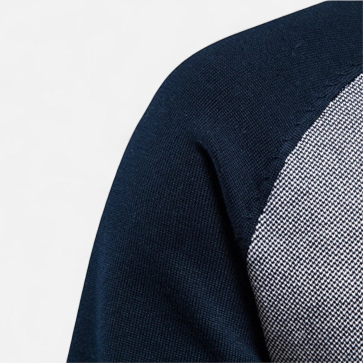 Men's Zip Sweater – Lightweight Cotton Knit Layer
