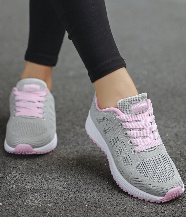 Outdoor Sports Shoes – Breathable Cushioned Grip Sneakers