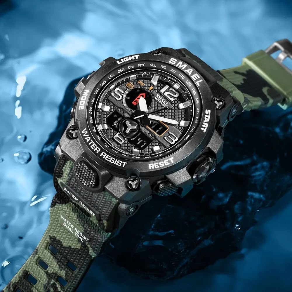 Outdoor Watch – Multi-Function Compass Timekeeping Wrist Tool