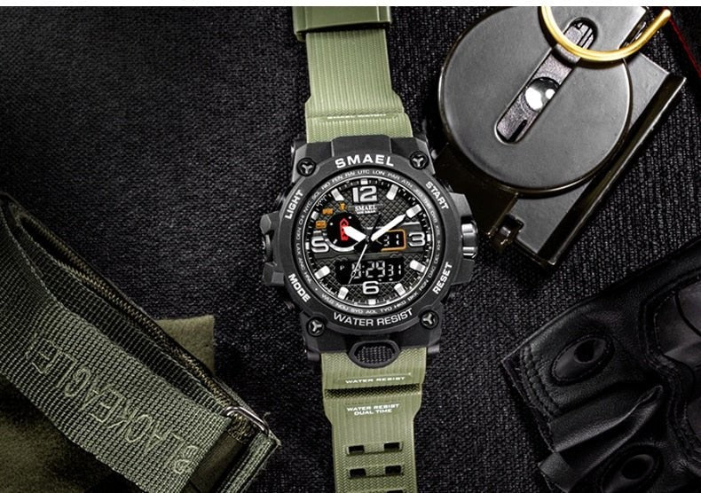 Outdoor Watch – Multi-Function Compass Timekeeping Wrist Tool