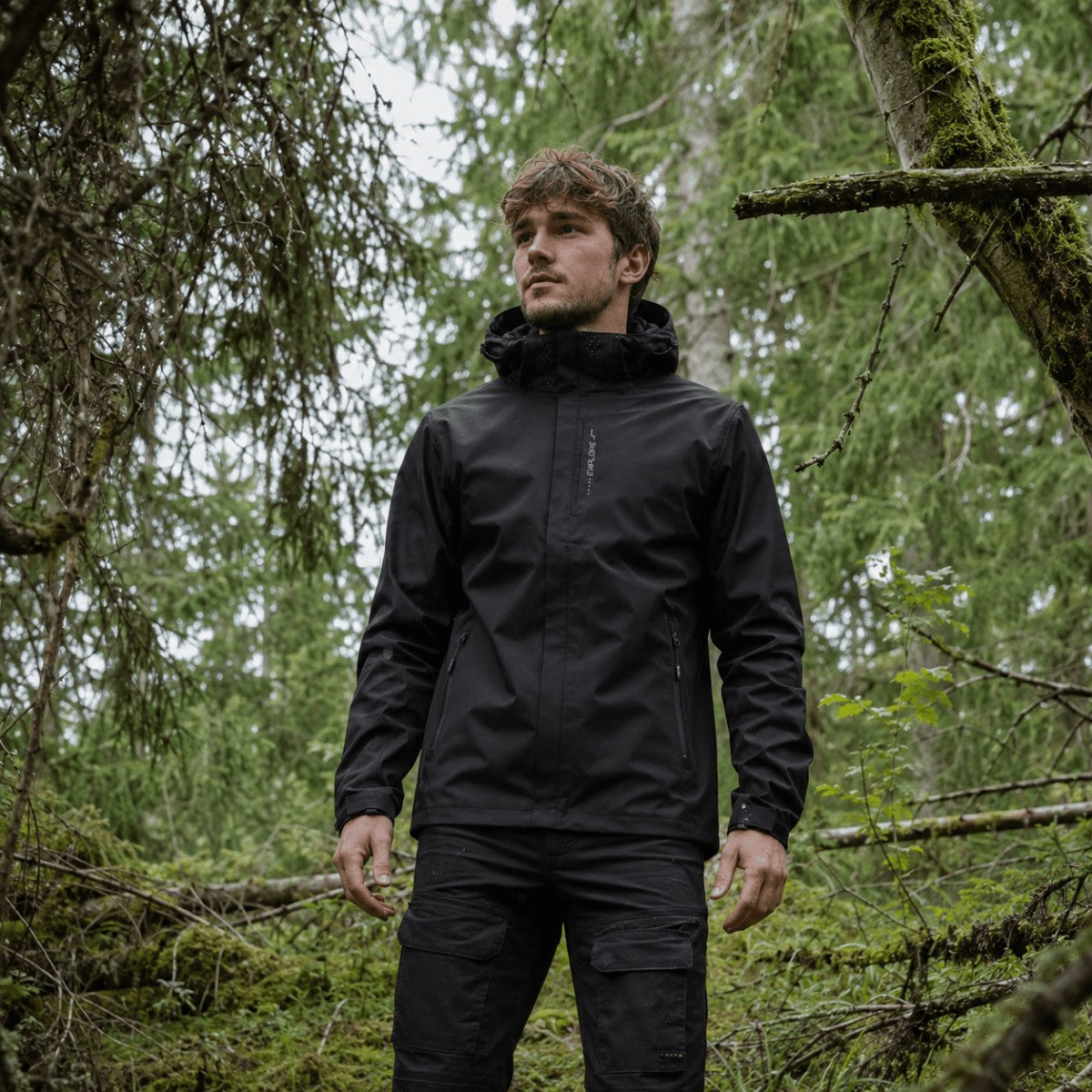 Rain Jacket – Unisex Lightweight Waterproof Windproof Shell