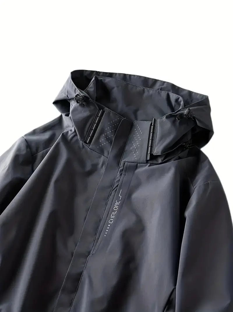 Rain Jacket – Unisex Lightweight Waterproof Windproof Shell