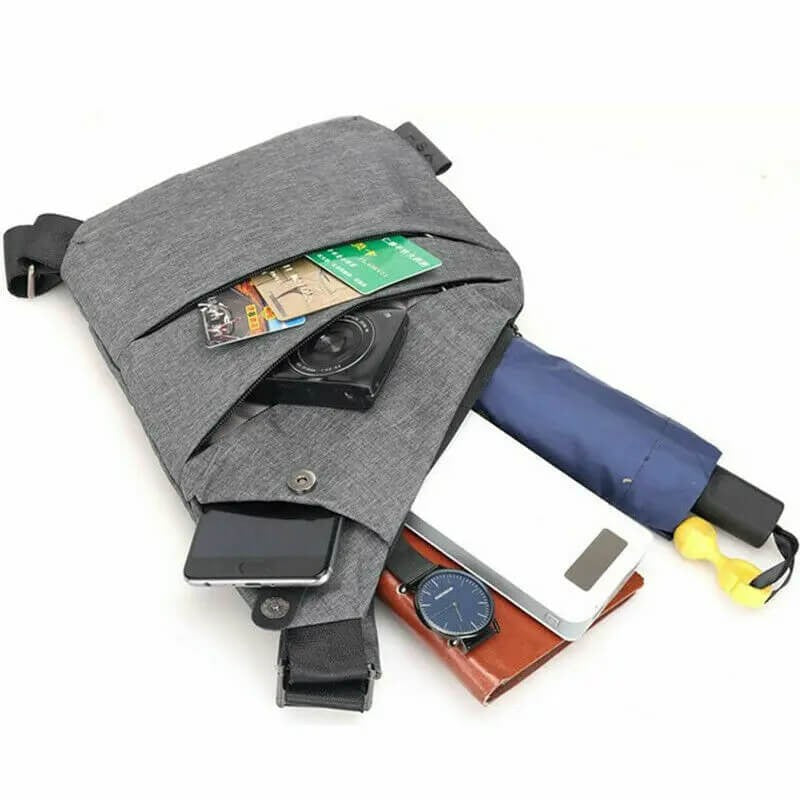 Shoulder Bag – Slim Water-Resistant 1000D Travel Sling