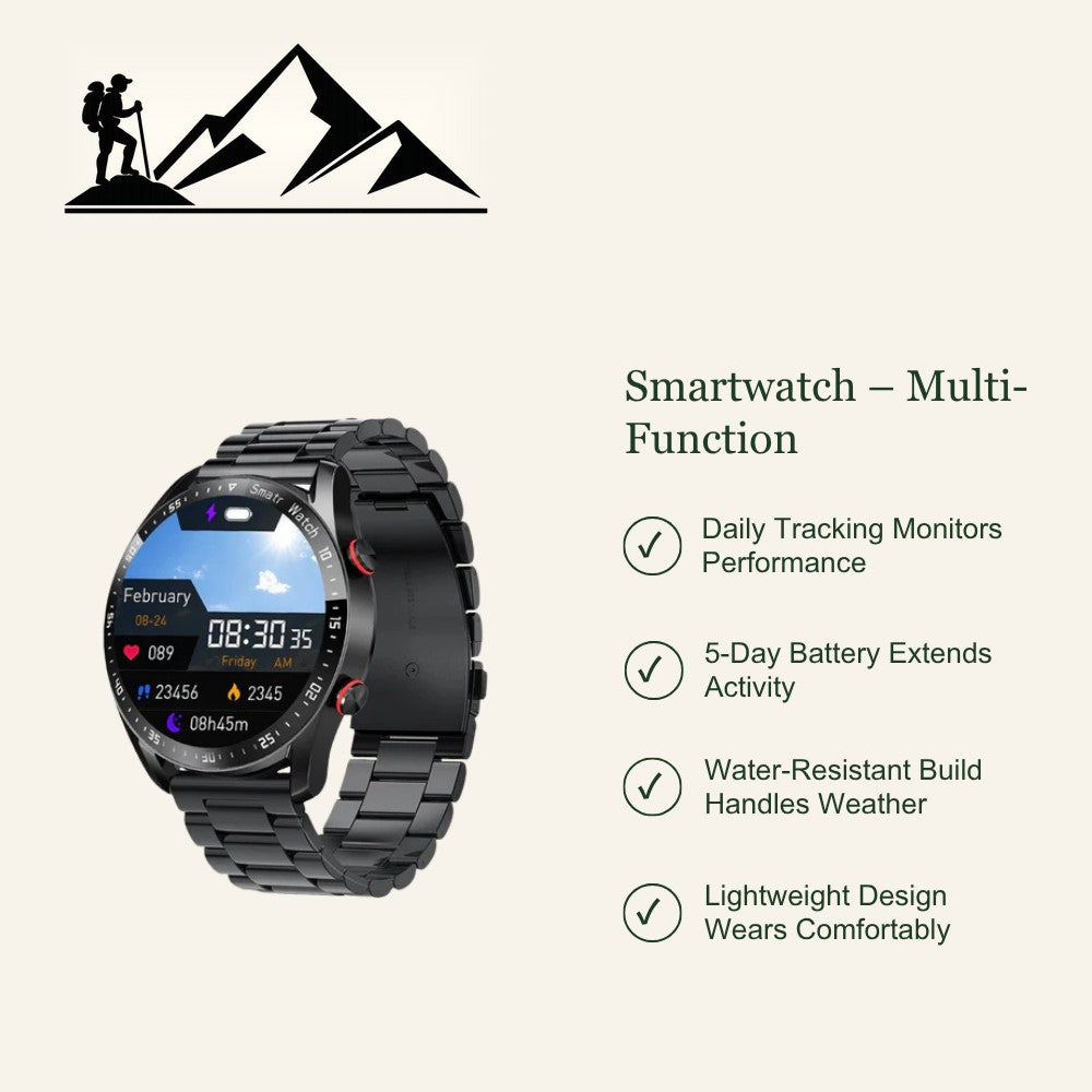 Smartwatch – Water-Resistant Activity & Sleep Tracker