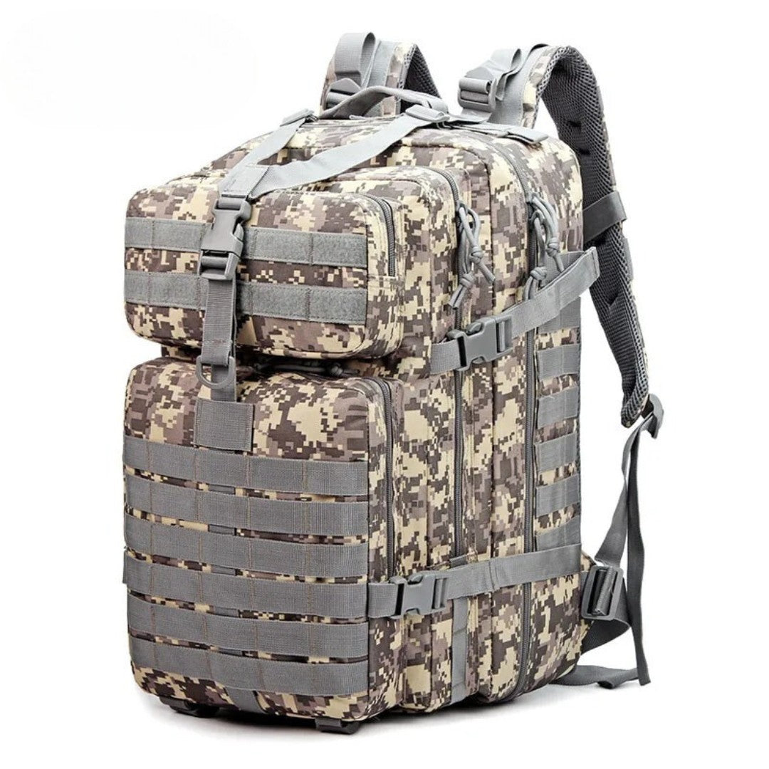 Tactical Military Backpack 50L – MOLLE Waterproof Assault Pack - Camouflage 2