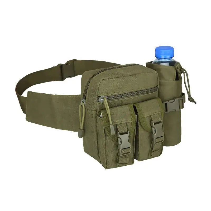 Tactical Waist Bag – MOLLE Hip Pack for Hiking & Cycling - Green