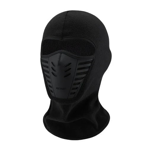 Thermal Balaclava – Full-Face Breathable Mesh Ski Mask - Black-2