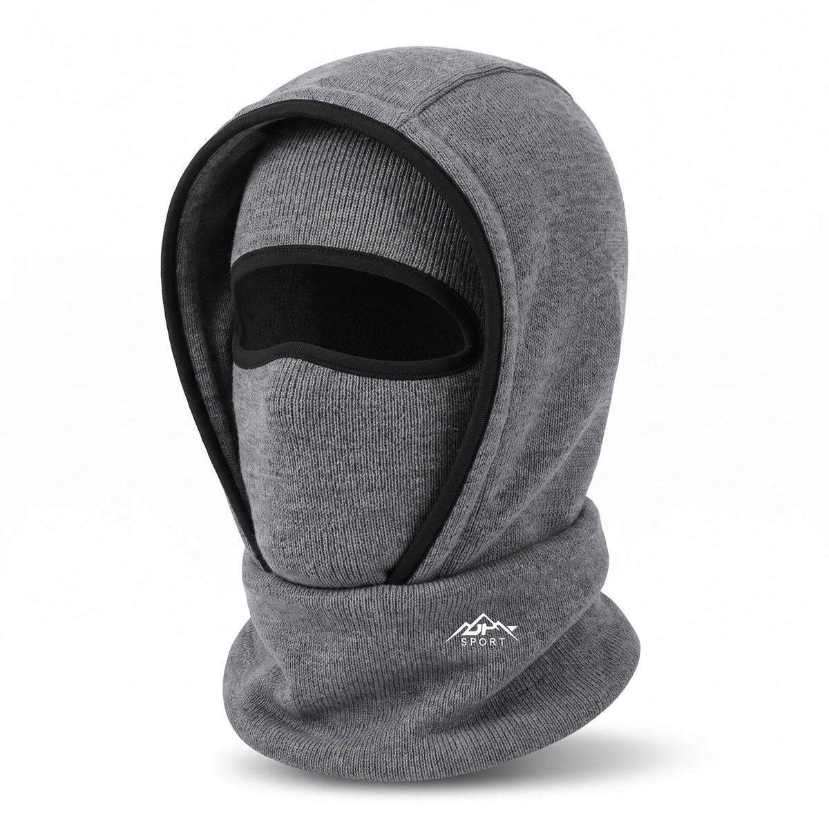 Thermal Balaclava – Windproof Full-Face Mask & Neck Cover - Gray