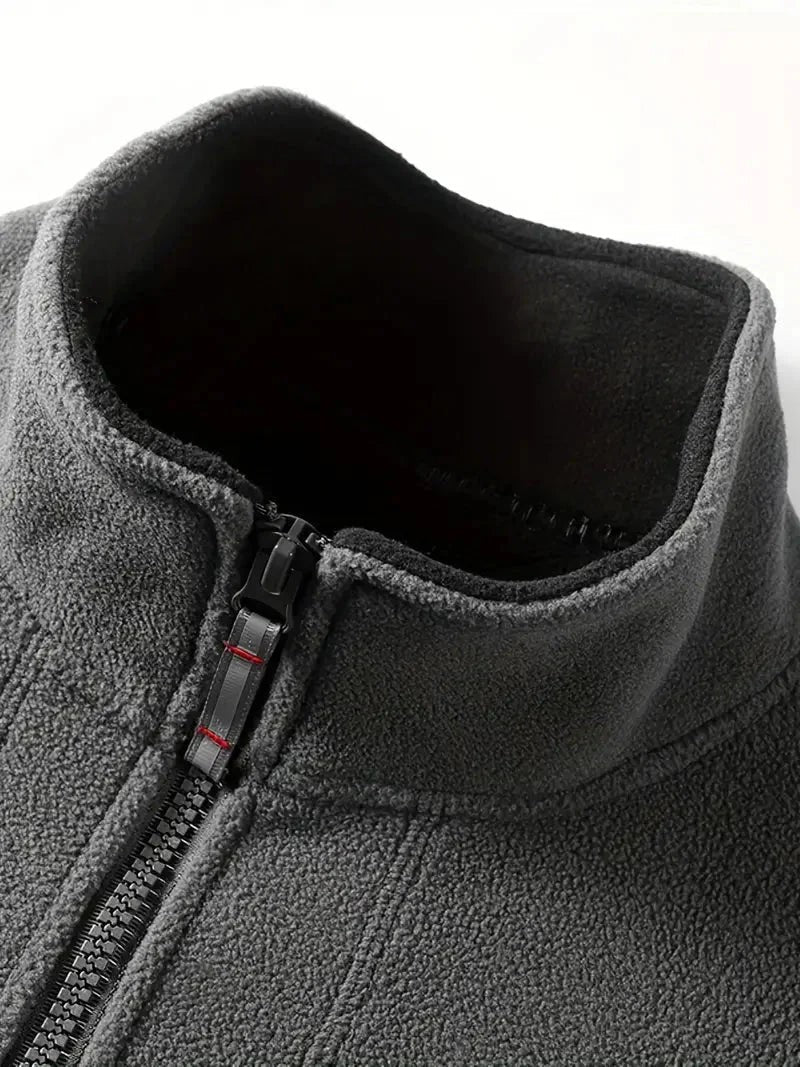 Thermal Fleece Jacket – Full-Zip Breathable Mid-Layer