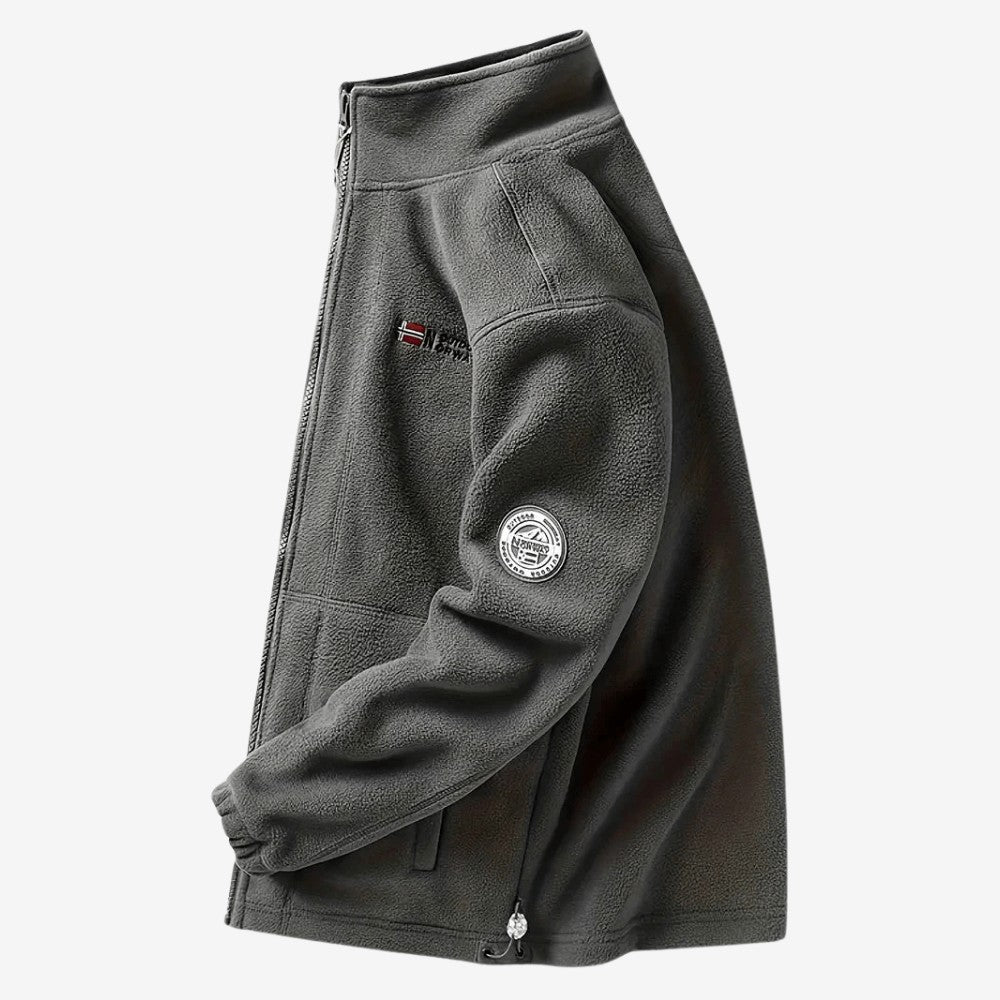 Thermal Fleece Jacket – Full-Zip Breathable Mid-Layer