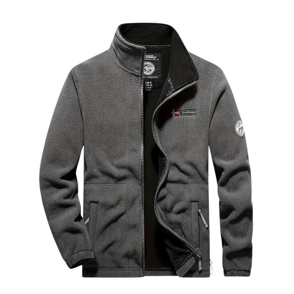 Thermal Fleece Jacket – Full-Zip Breathable Mid-Layer