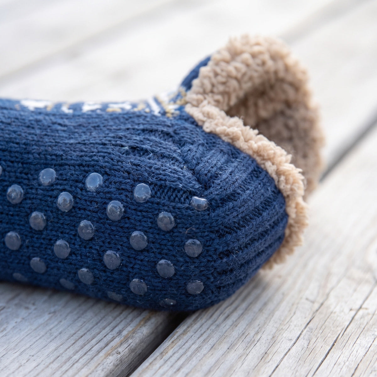 Thermal Knitted Socks – Non-Slip Silicone Grip Winter Socks