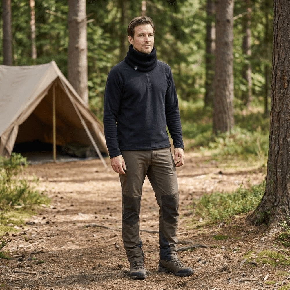Thermal Neck Warmer – Knit Stretch Cold-Weather Gaiter