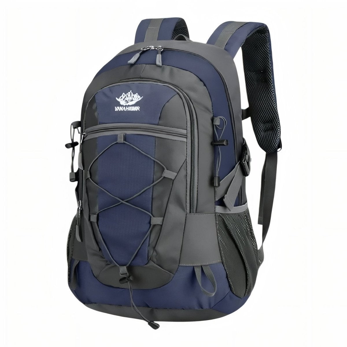 Ventilated 30L Hiking Backpack – Water-Resistant Daypack - Dark Grey
