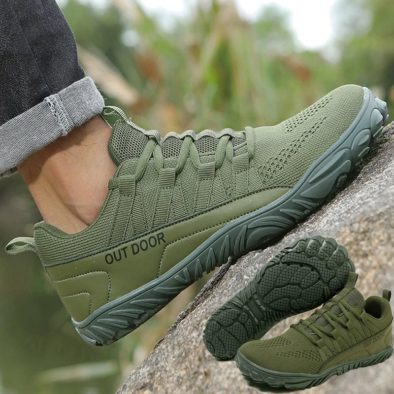 Walking Shoes – Breathable Wide-Fit Cushioned Sneakers