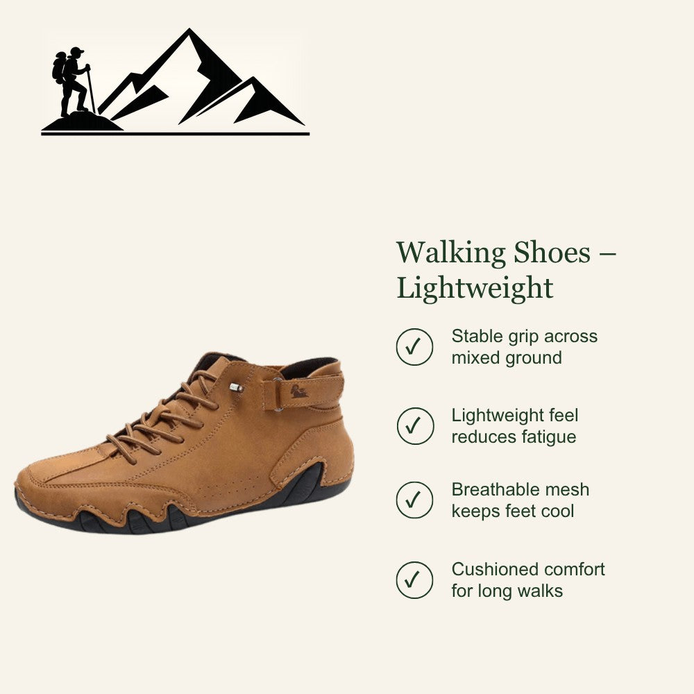 Walking Shoes – Lightweight Breathable Cushioned Trail Sneakers