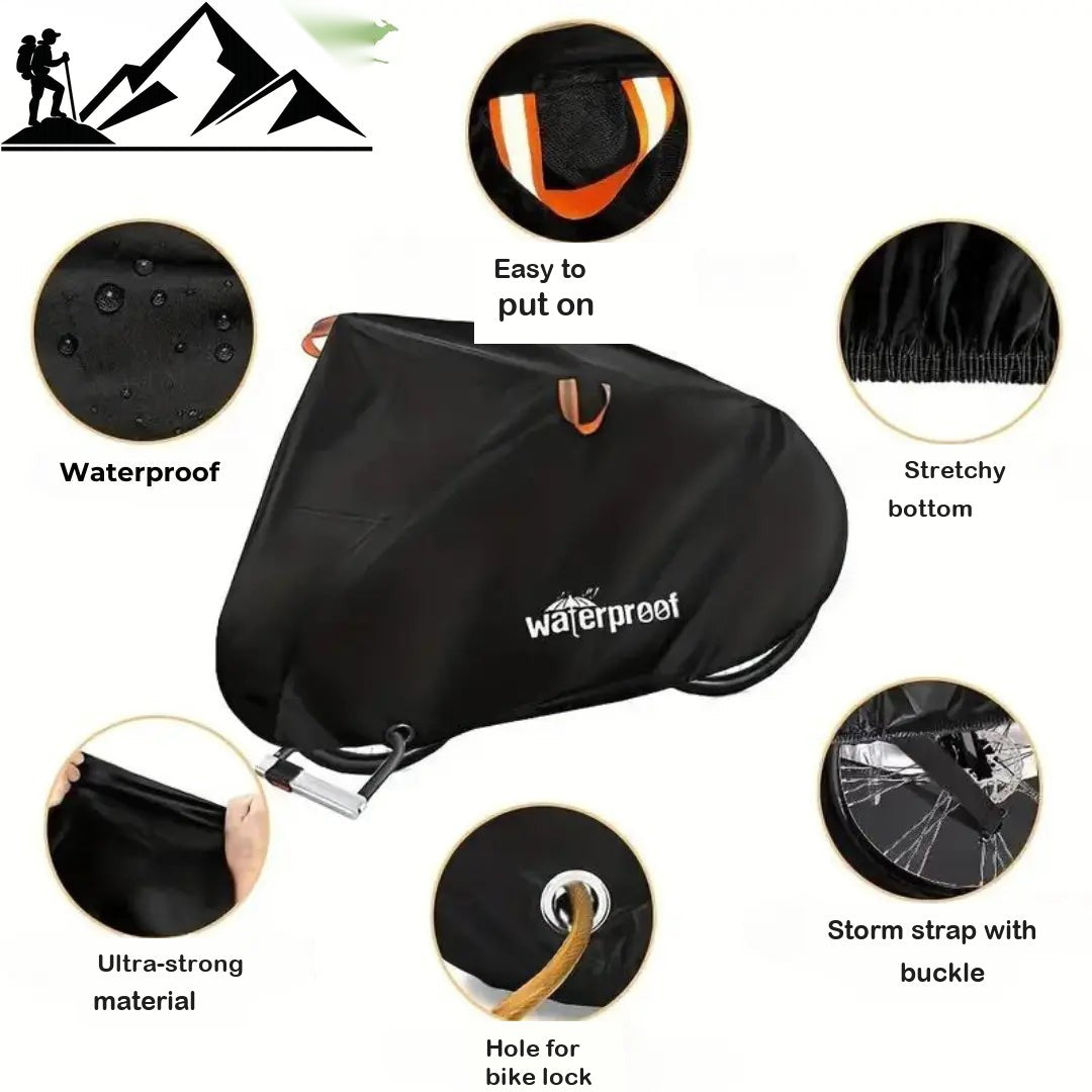 Waterproof Bike Cover – 3-Layer Outdoor E-Bike & Bicycle Cover
