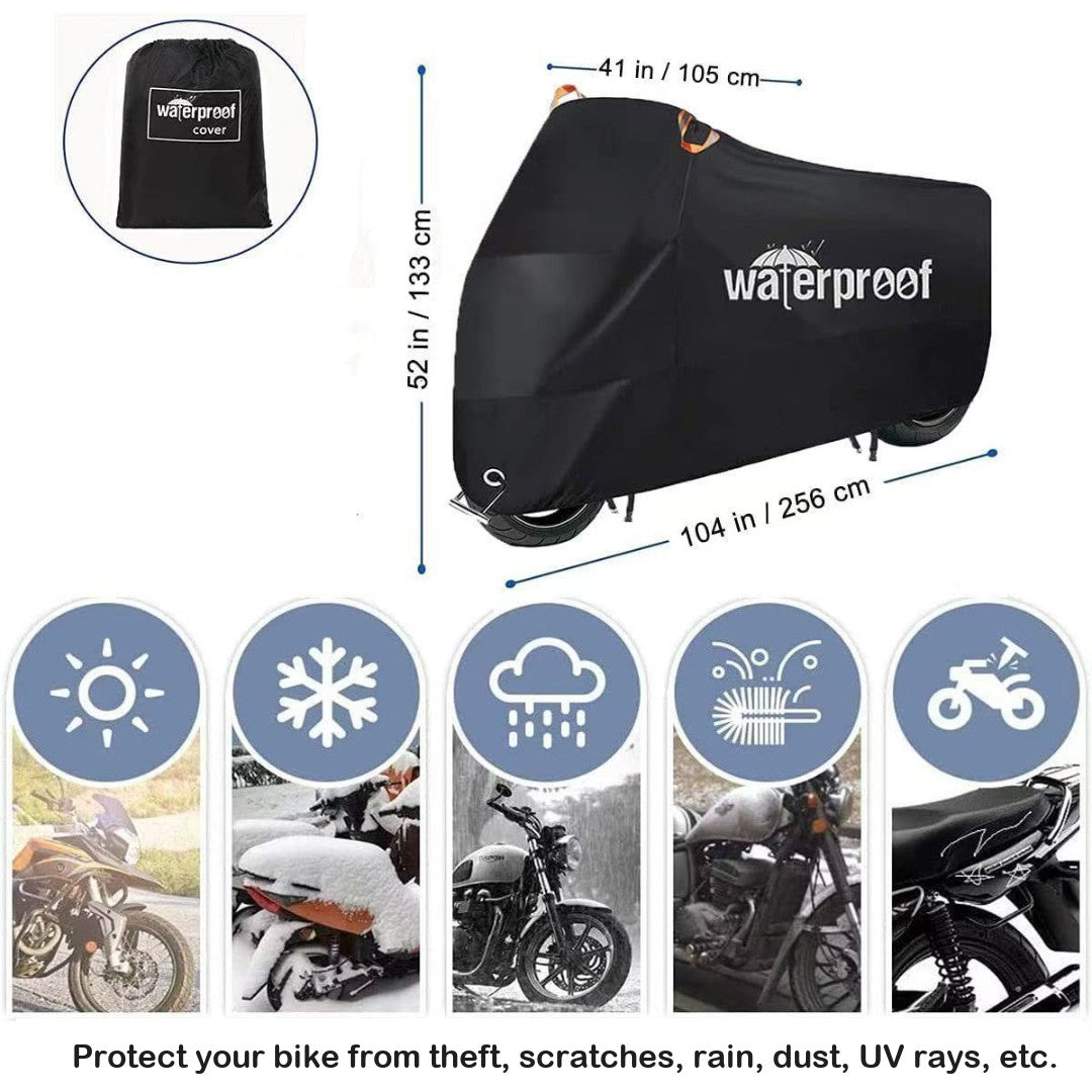Waterproof Bike Cover – 3-Layer Outdoor E-Bike & Bicycle Cover