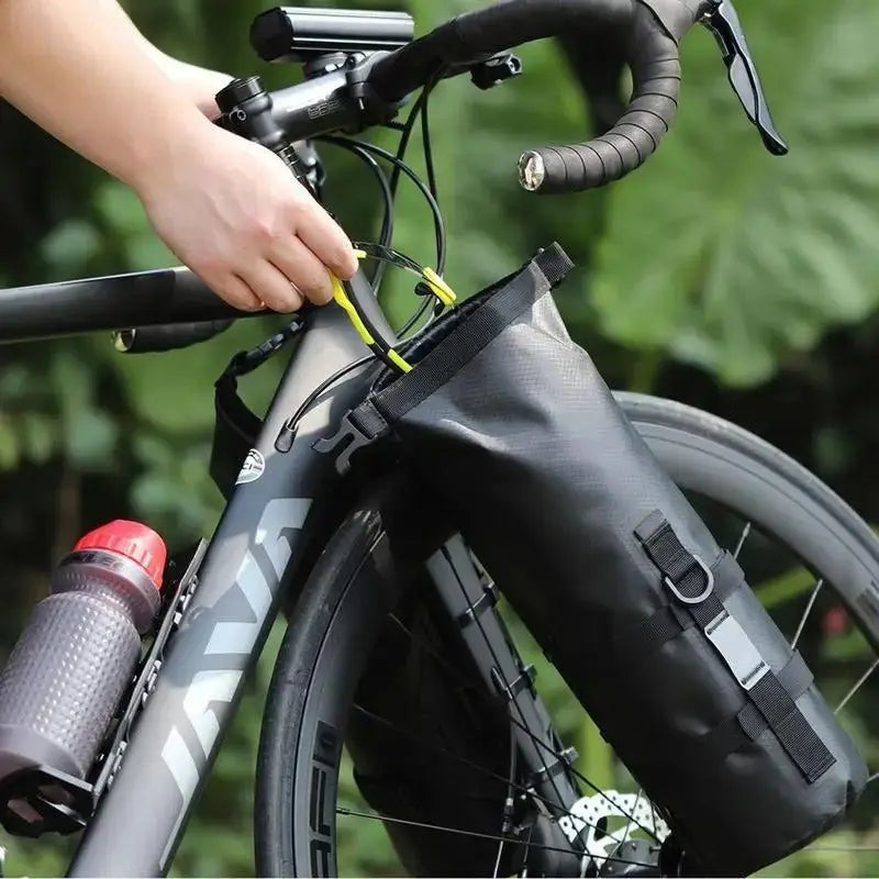 Waterproof Bike Fork Bags – Set of 2 Bikepacking Cargo Bags