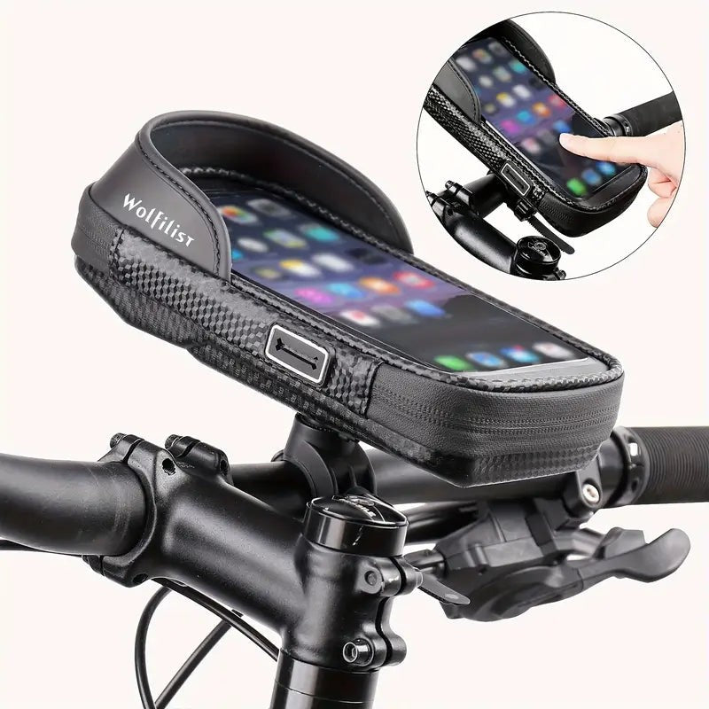 Waterproof Bike Phone Holder – Handlebar Mount Phone Case