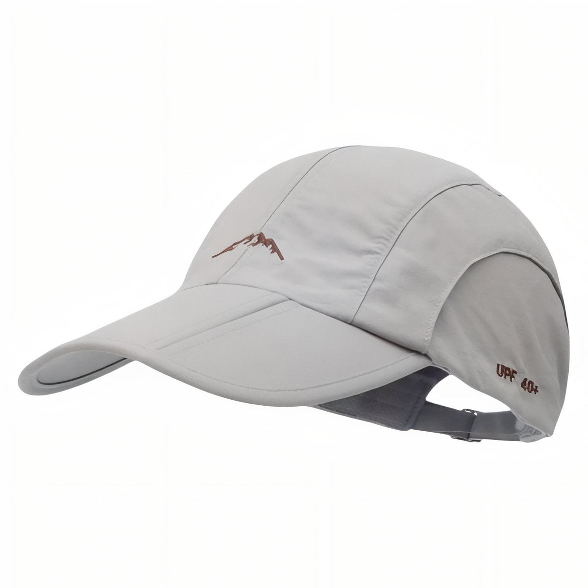 Waterproof Hiking Cap – Lightweight Breathable Trekking Hat - Light Gray