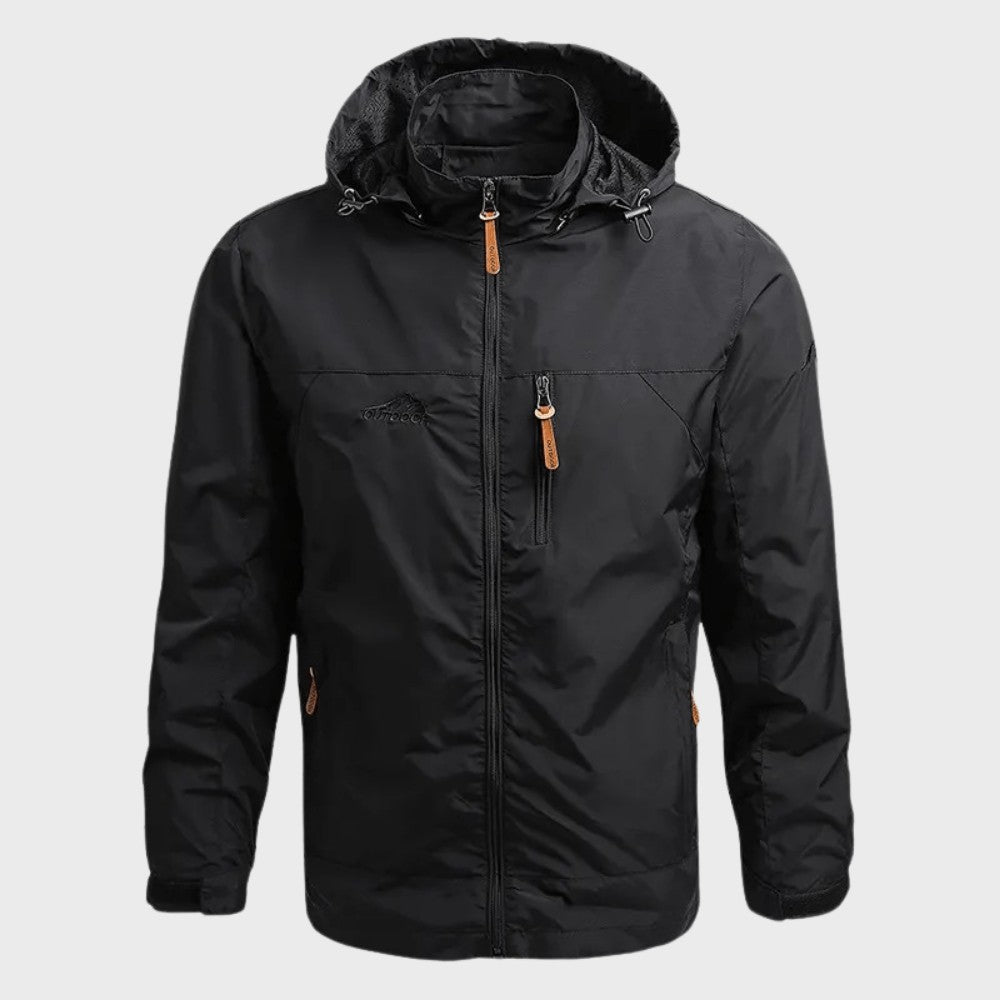Waterproof Jacket – Lightweight Nylon-Shell Rain Layer