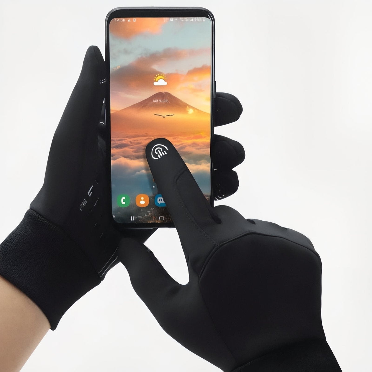 Waterproof Touchscreen Hiking Gloves – Warm Winter Trail Gloves