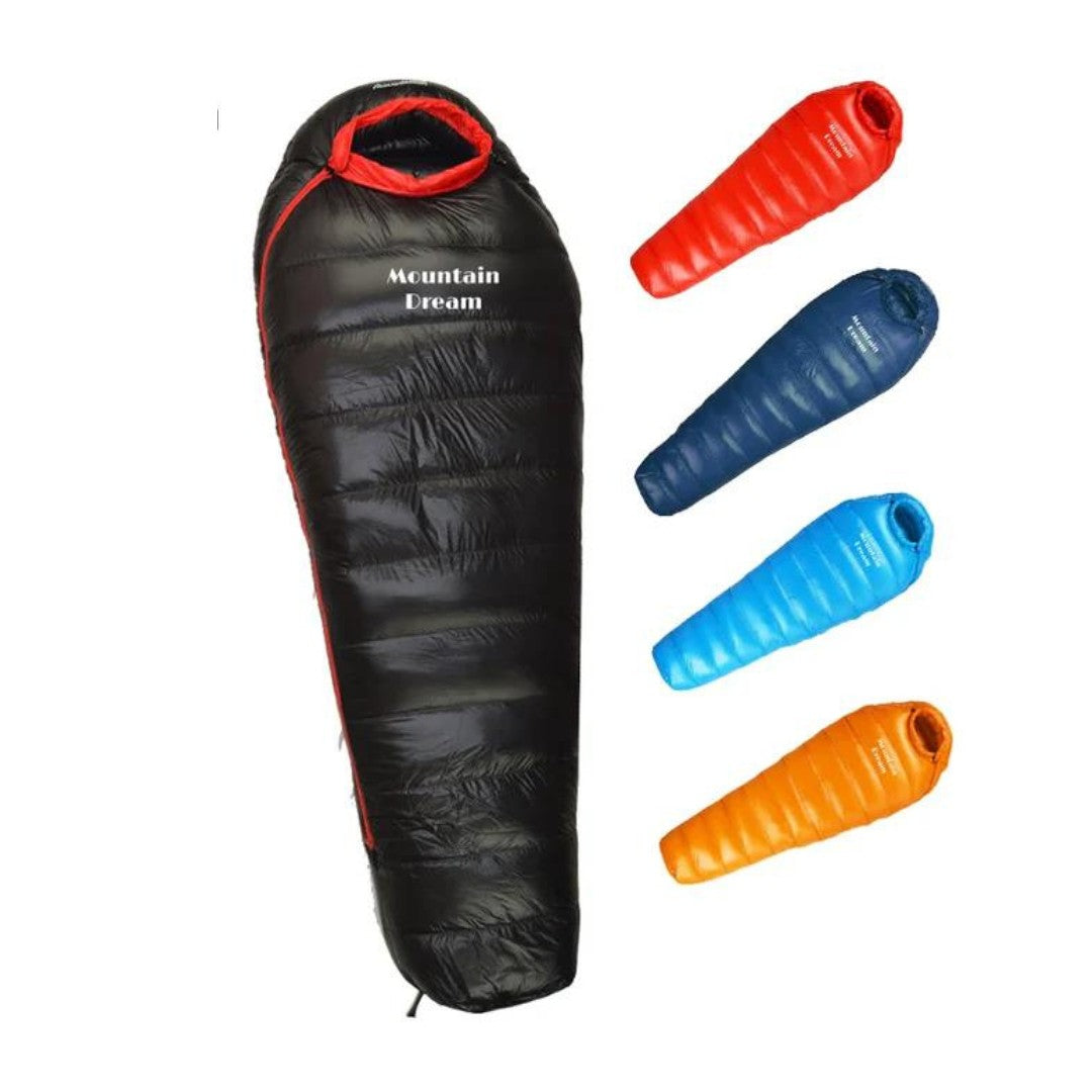 Winter Down Sleeping Bag – Goose Down Ripstop Bag Rated to -20°C