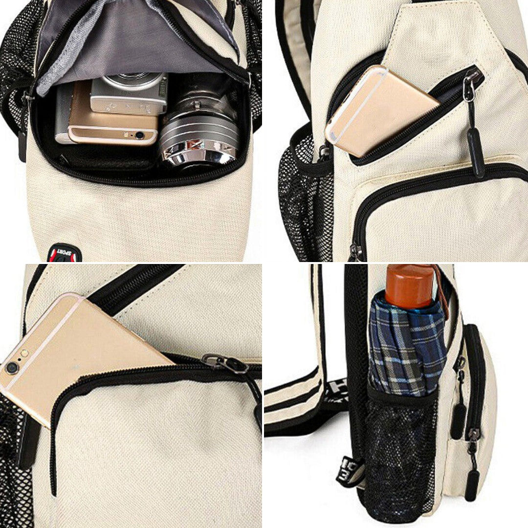 Women's Crossbody Bag – Convertible Water-Resistant Sling