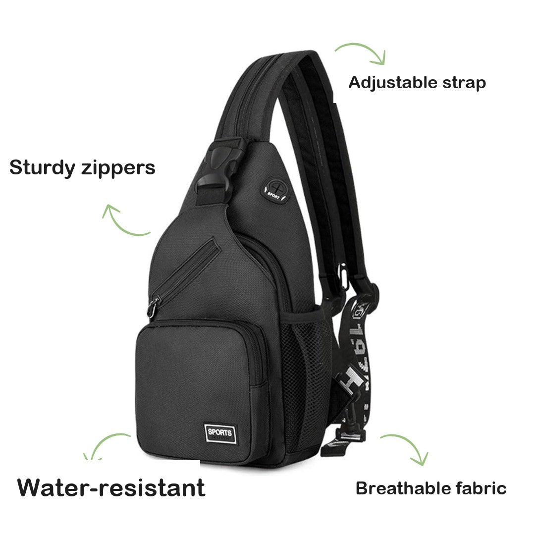 Women's Crossbody Bag – Convertible Water-Resistant Sling
