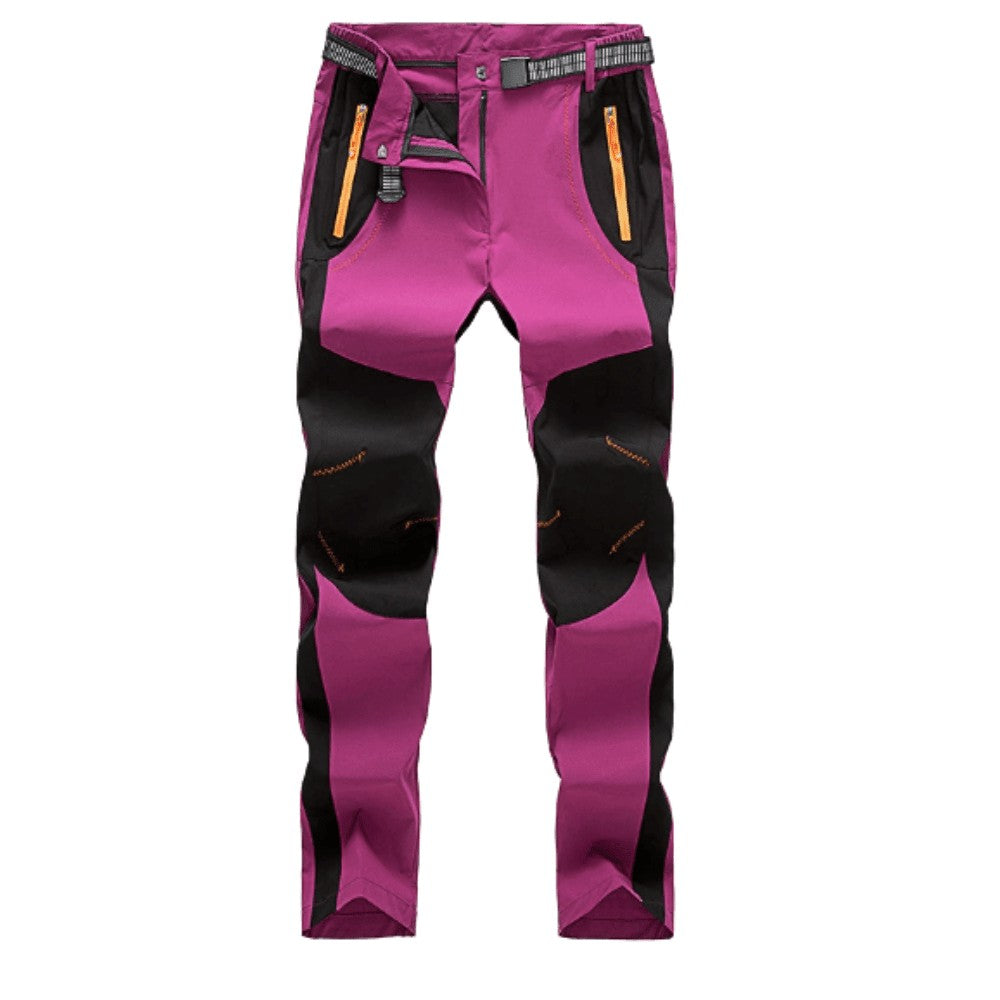Women's Hiking Pants – Fleece-Lined Water-Resistant - Magenta