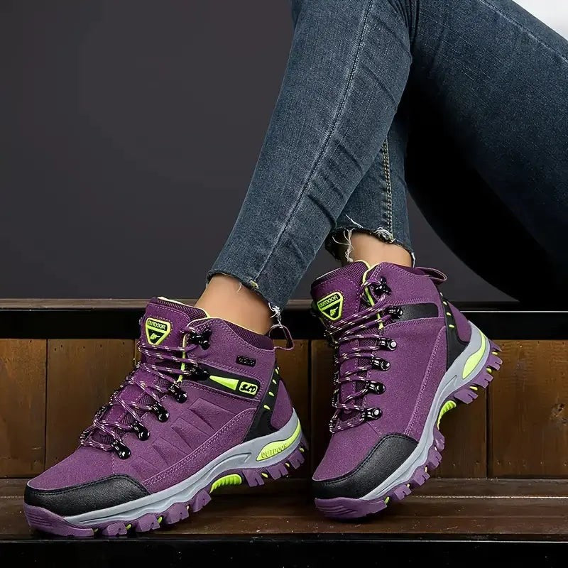 Women's Waterproof Hiking Boots – Wide Toe Box, Ankle Support