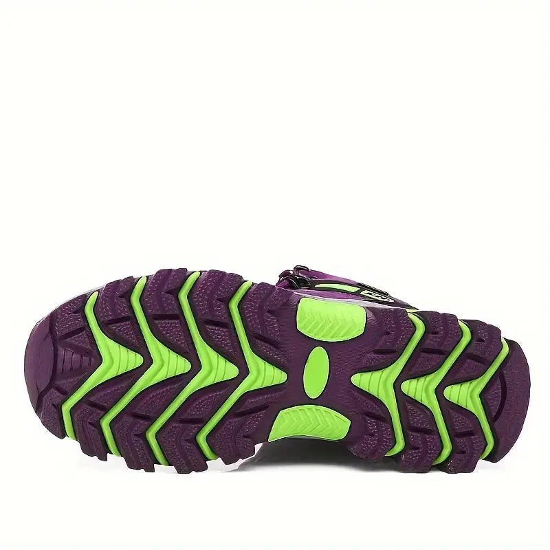 Women's Waterproof Hiking Boots – Wide Toe Box, Ankle Support
