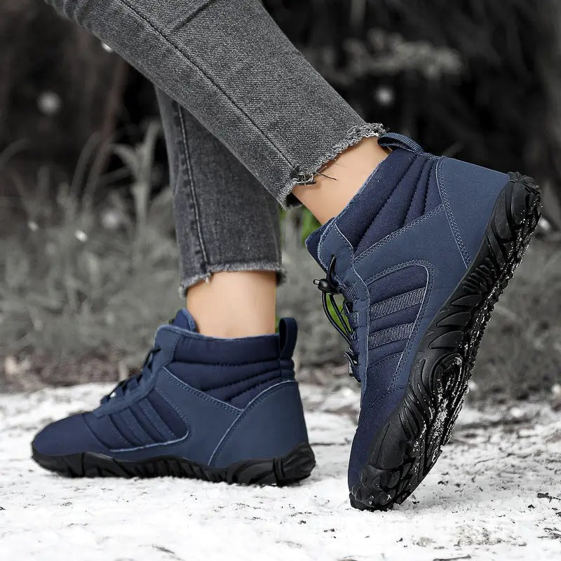 Women's Winter Barefoot Shoes – Warm Minimalist Walking Sneakers