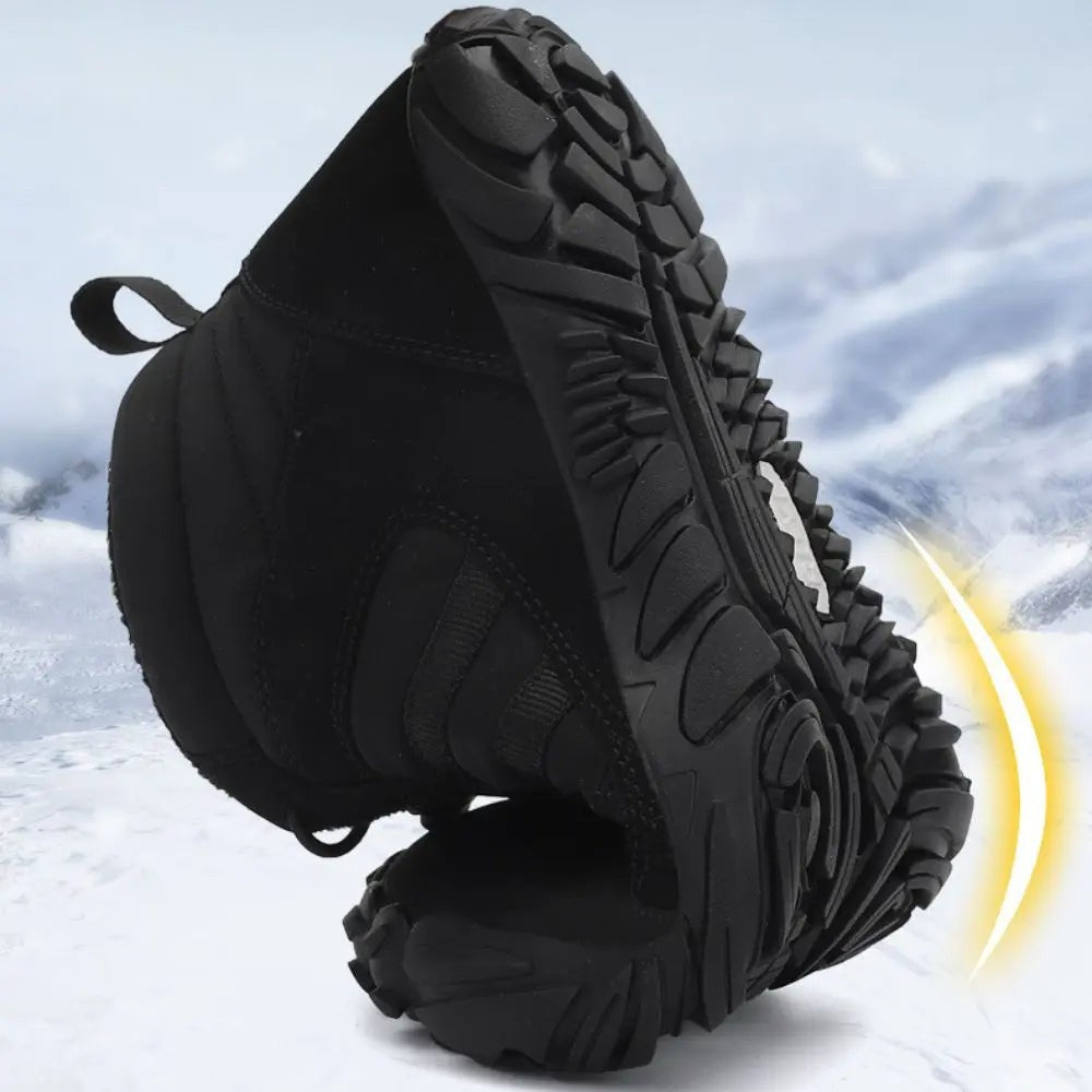 Women's Winter Barefoot Shoes – Warm Minimalist Walking Sneakers