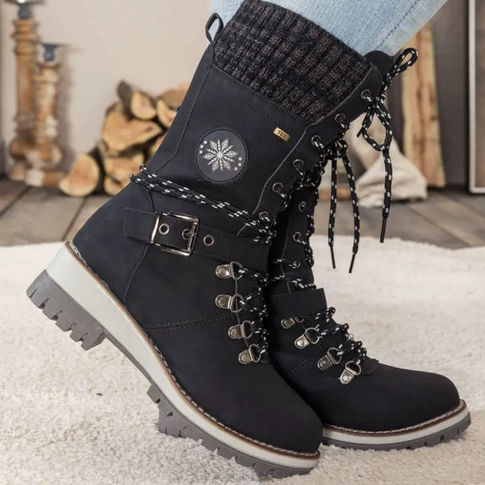 Women's Winter Boots – Insulated Water-Resistant Grip Sole
