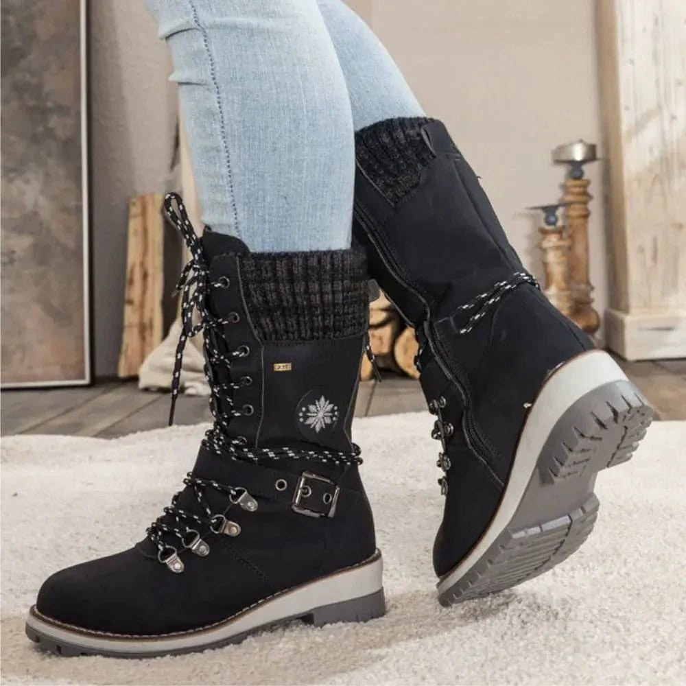 Women's Winter Boots – Insulated Water-Resistant Grip Sole