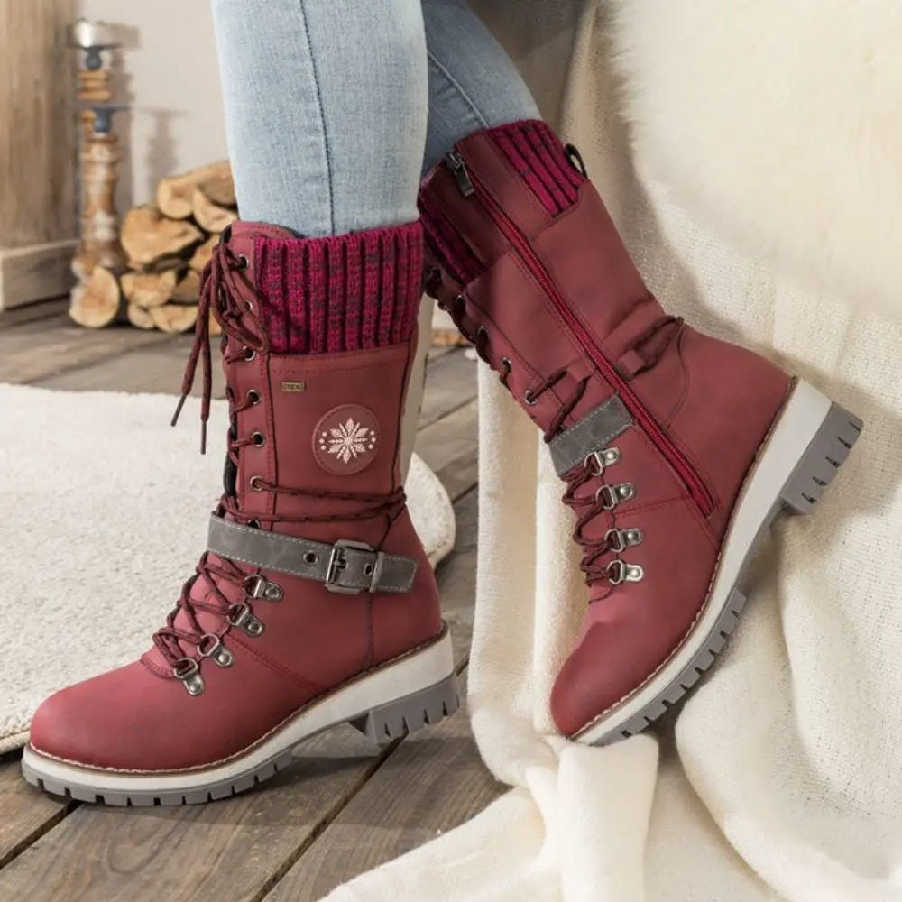 Women's Winter Boots – Insulated Water-Resistant Grip Sole