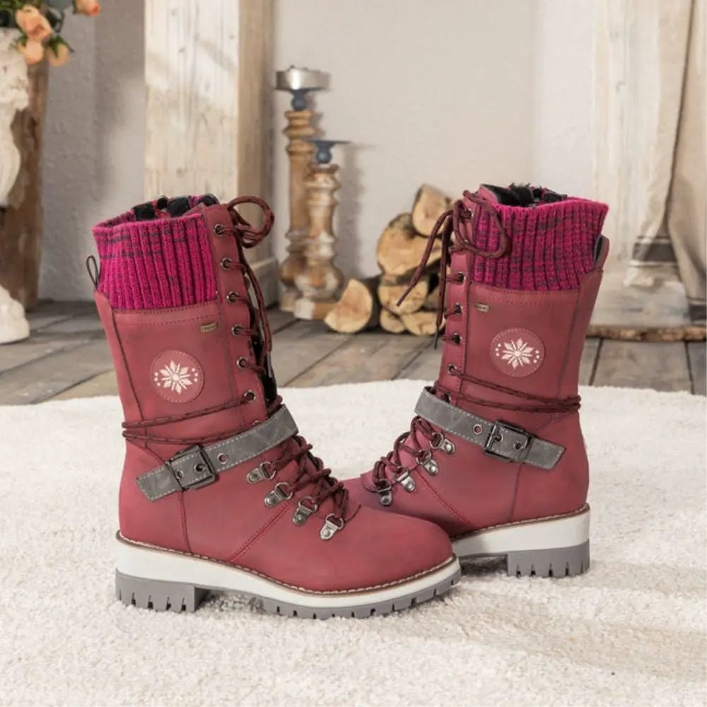 Women's Winter Boots – Insulated Water-Resistant Grip Sole