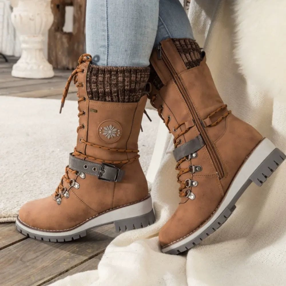 Women's Winter Boots – Insulated Water-Resistant Grip Sole